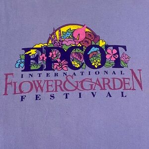 Vintage Disney Epcot Flower and Garden Festival Tee